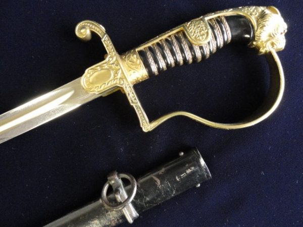 Eickhorn Model 1695 Leopard Head Sword (#27955)